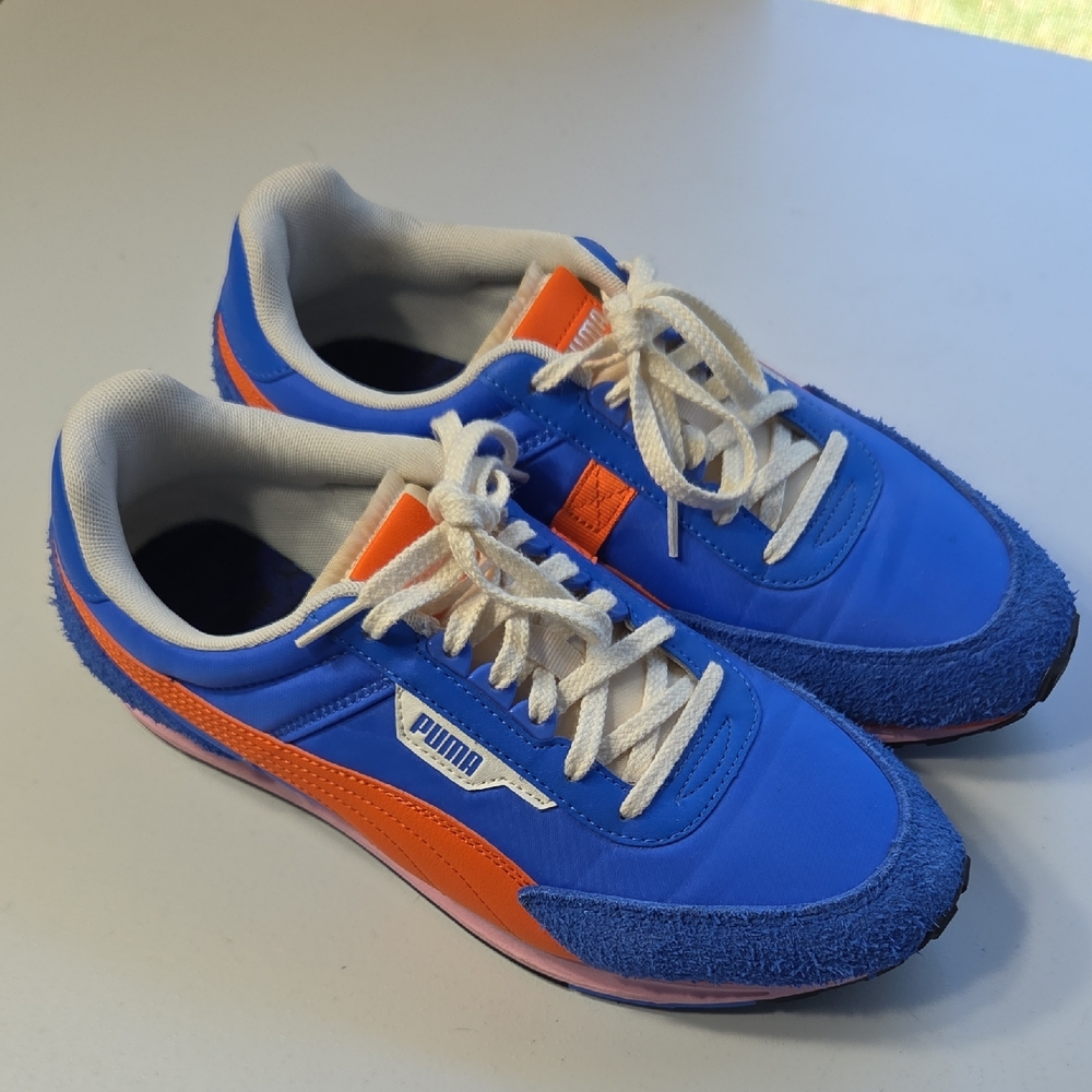 Puma 381135 01 Wmns 9.5 Low Rider Vintage 'Bluemazing Dragon Fire'